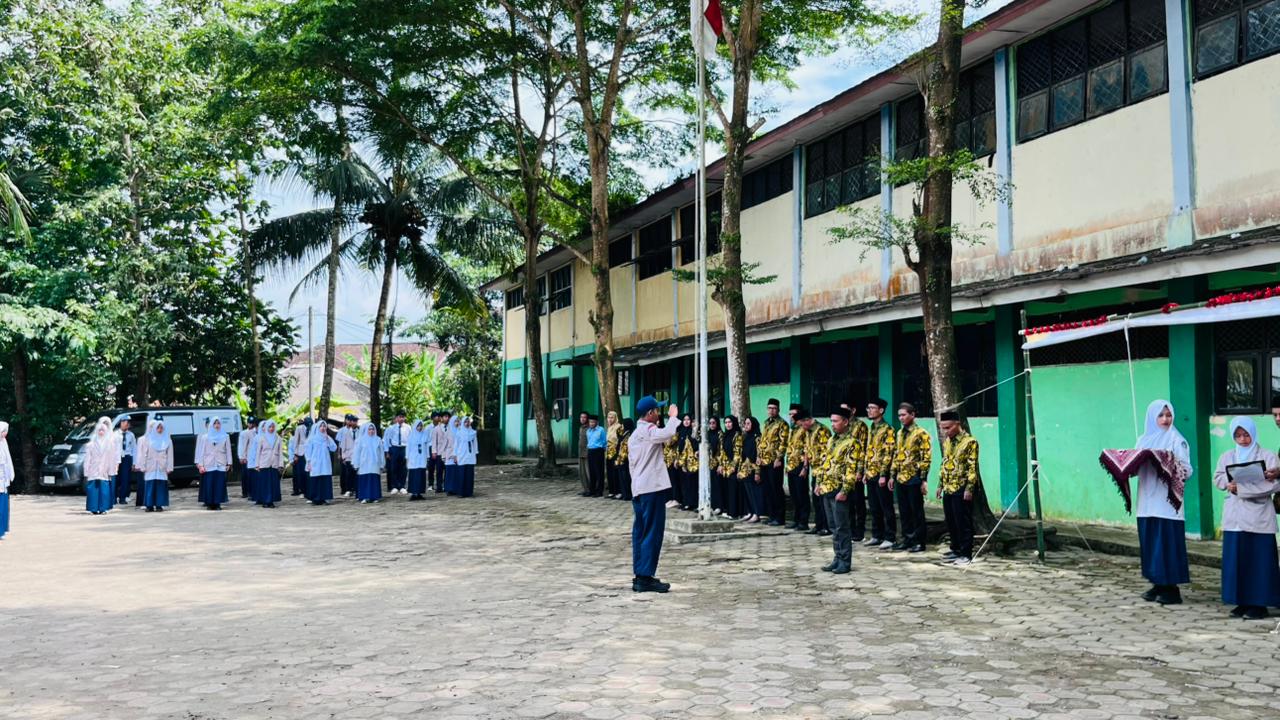 upacara pembukaan LDKS tahun 2026 MTsN 4 Pandeglang